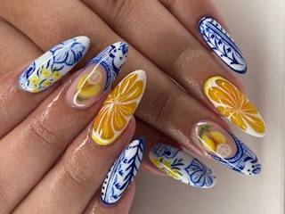 Nail art by Sydnee