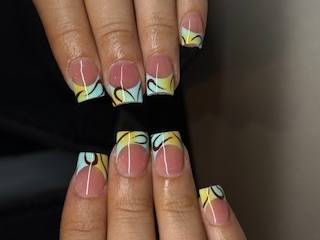 Nail art by Sydnee