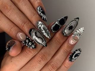 Nail art by Sydnee