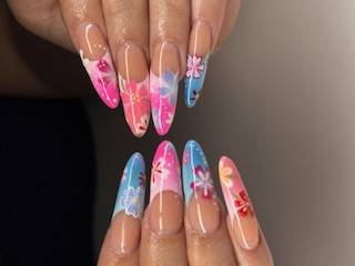 Nail art by Sydnee
