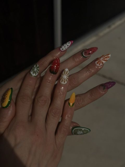 Nail art by Justice